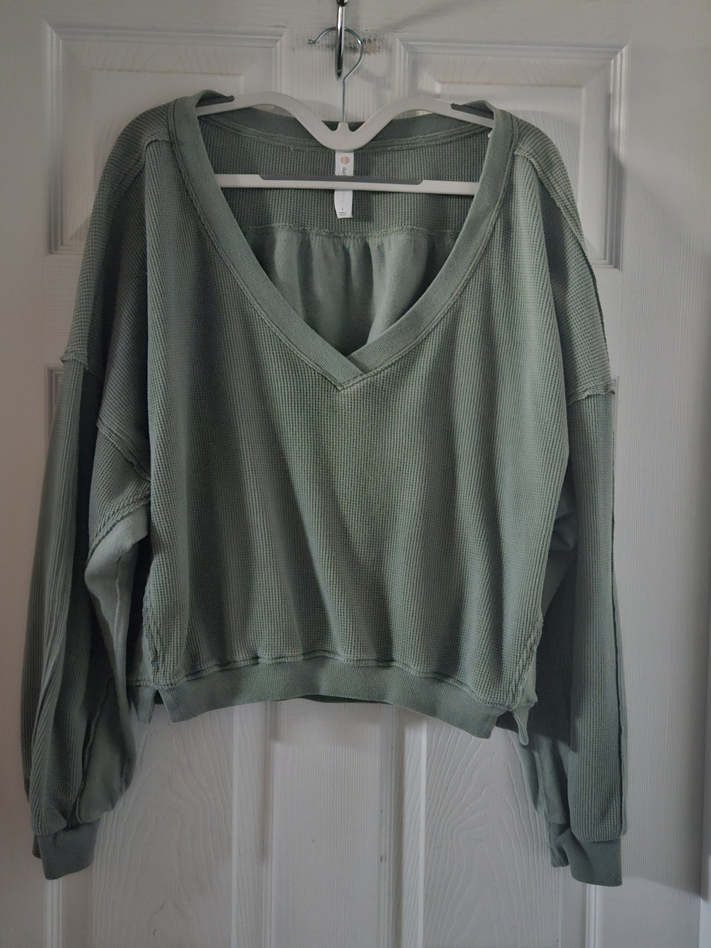 Daily Practice By Anthropologie Oversize Thermal Top